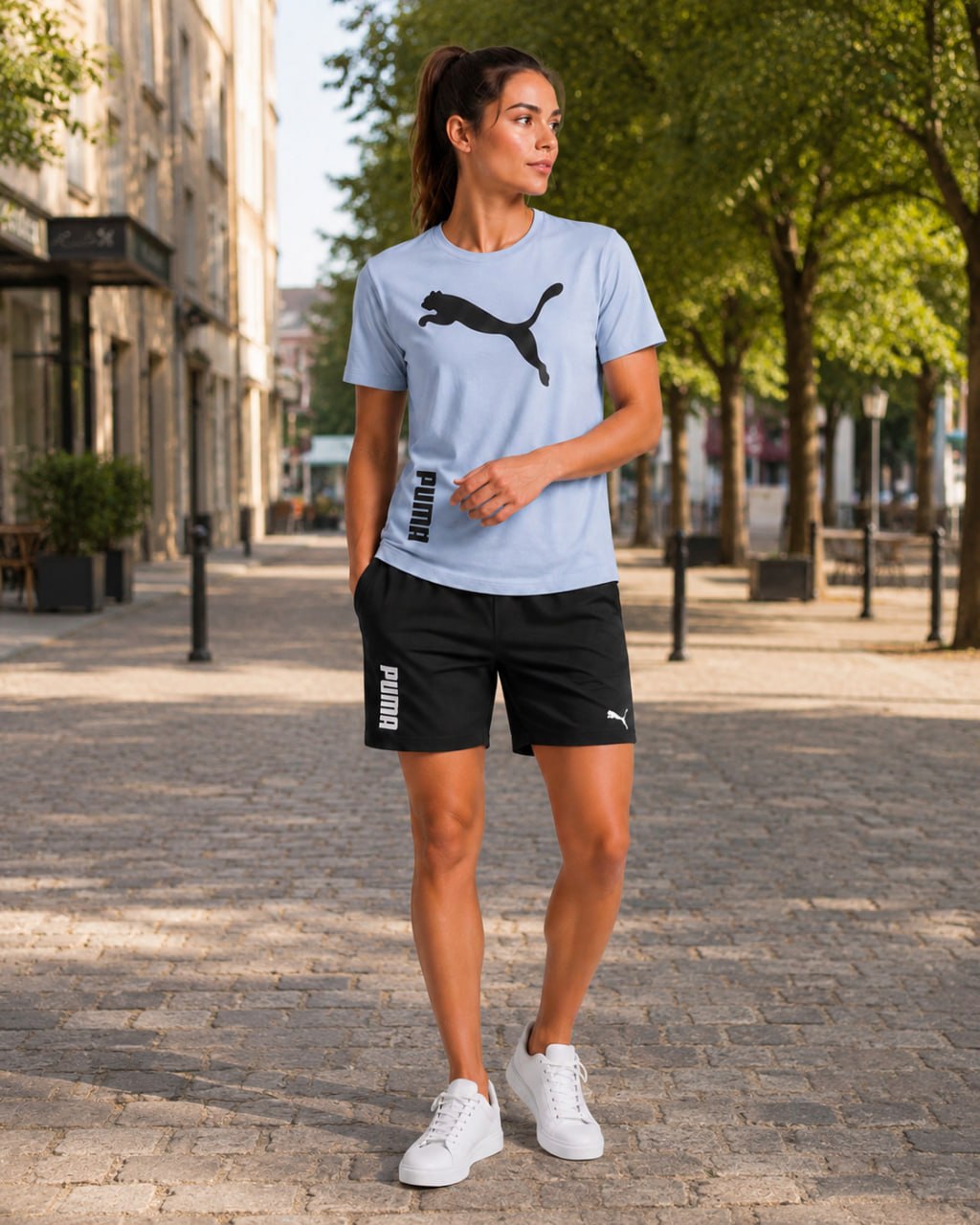 Спортивний костюм PUMA - Голубий