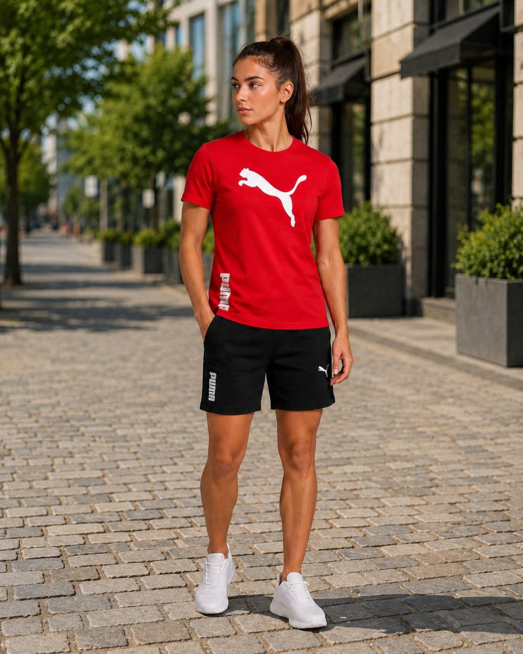 Спортивний костюм PUMA - Червоний